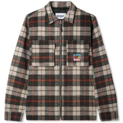 Butter Goods Grove Plaid Overshirt