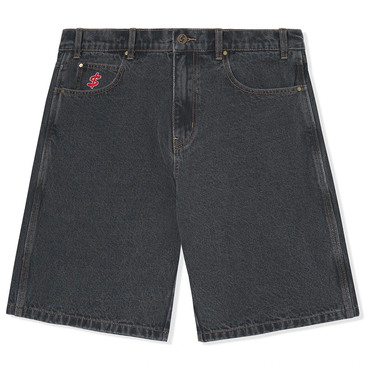 Cash Only Stars Denim Shorts - Image 3