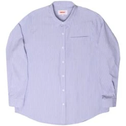 Checks Baggy Striped Business Shirt
