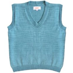 Checks Hand Knit Vest