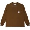 Checks Heavyweight L/S Pocket Tee