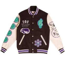 Checks Letterman Jacket