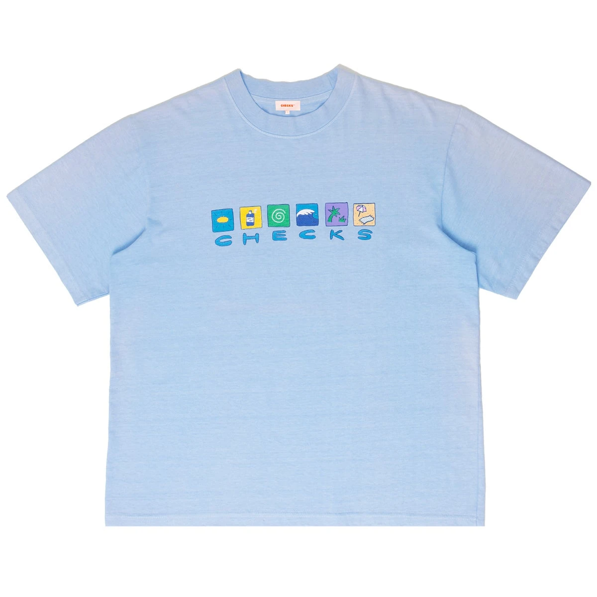 Checks Lifes A Beach Tee