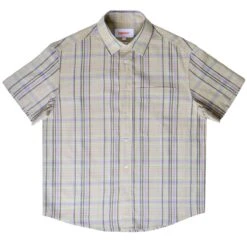 Checks Madras Oxford S/S Shirt