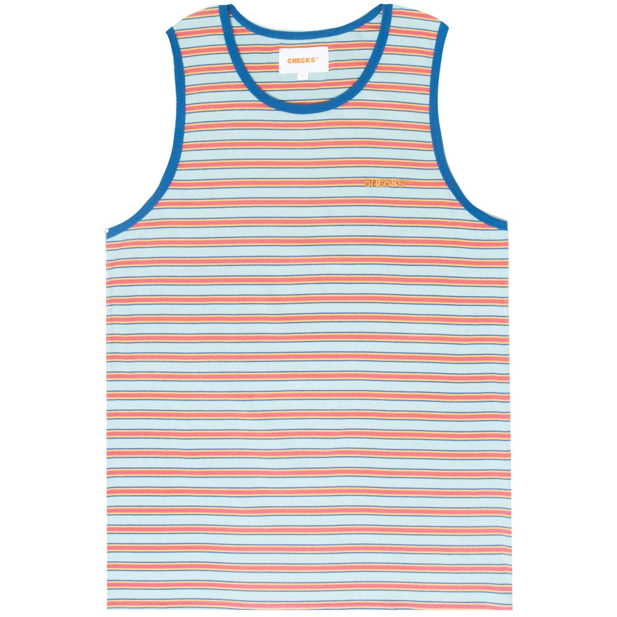 Checks Striped Tank Top