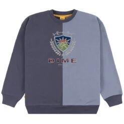 Dime Split Crest Crewneck