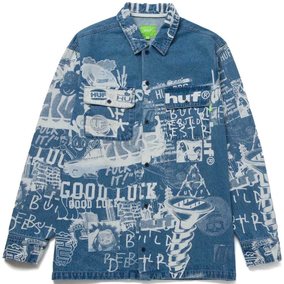 Huf Twenty Denim Overshirt
