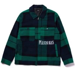 Huf X Pleasures Blackwatch Work Jacket
