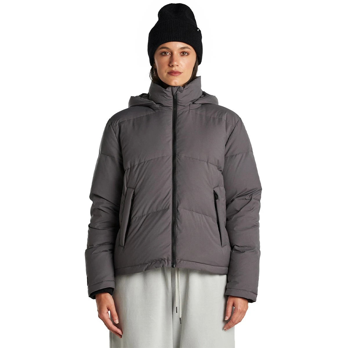 Huffer Wmns Block Down Jacket - Image 2