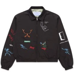 Jungles Let Go Reversible Harrington Jacket