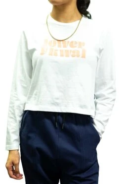 Lower Cropped L/S Tee - Oasis