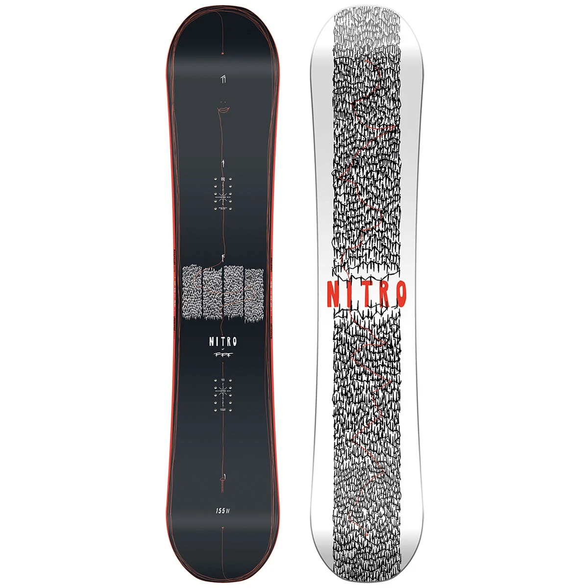 Nitro T1 Snowboard 2024 - Image 2