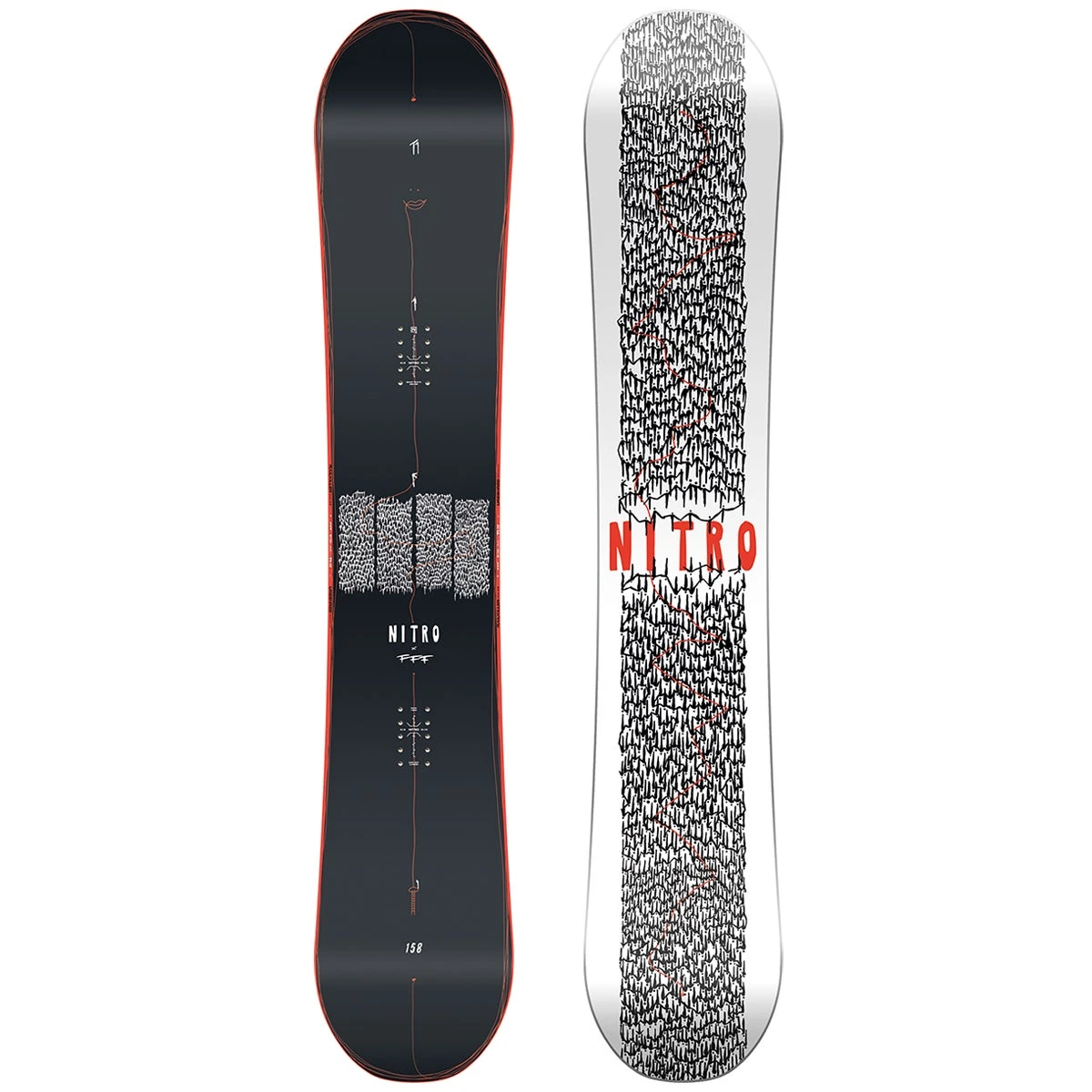Nitro T1 Snowboard 2024