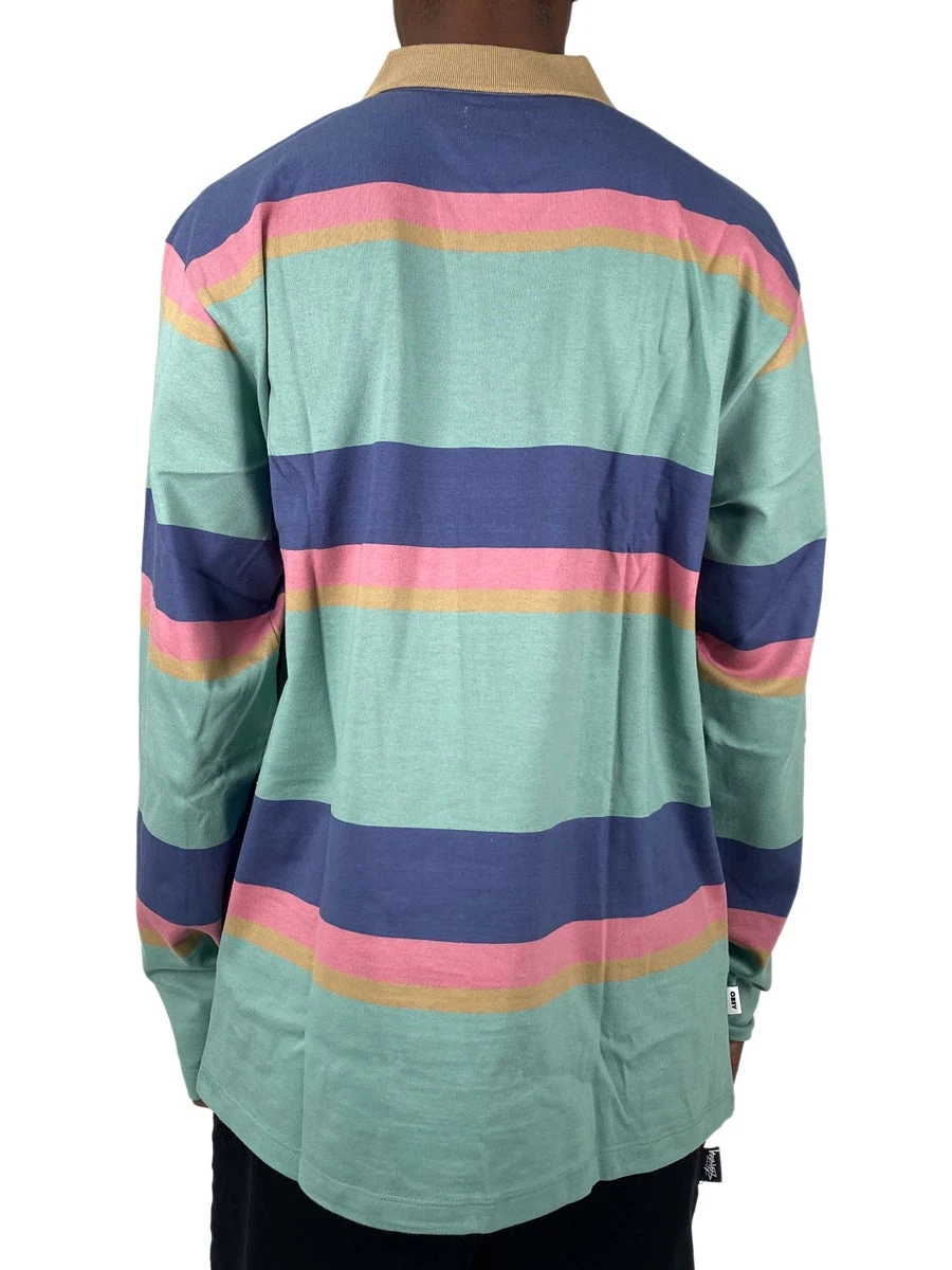 Obey Structure L/S Polo - Image 2