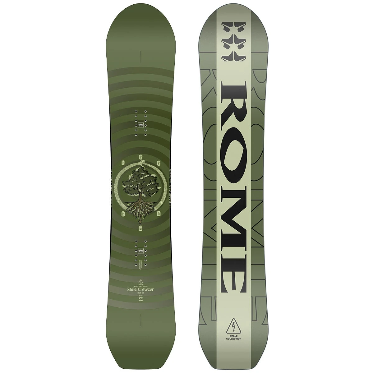 Rome Stale Crewzer Snowboard 2024 - Image 2