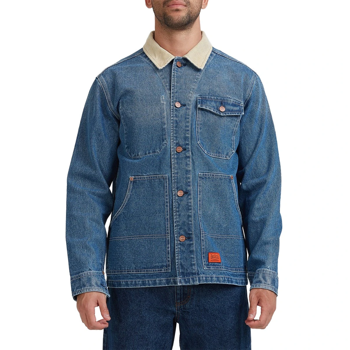 RVCA Chainmail Denim Jacket