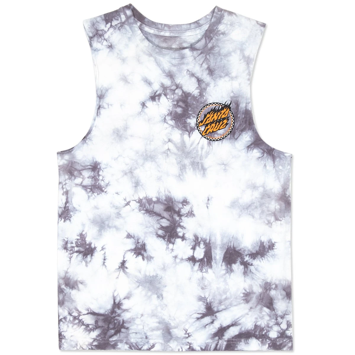 Santa Cruz Checked Out Flamed Dot Youth Muscle