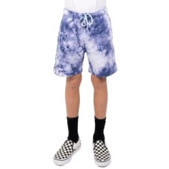 Santa Cruz Checked Out Flamed Dot Youth Short
