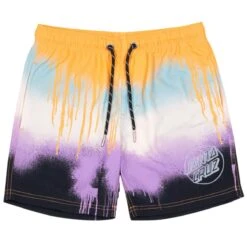 Santa Cruz Opus Dot Drip Youth Short