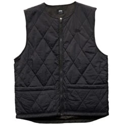 Stussy Diamond Quilted Vest