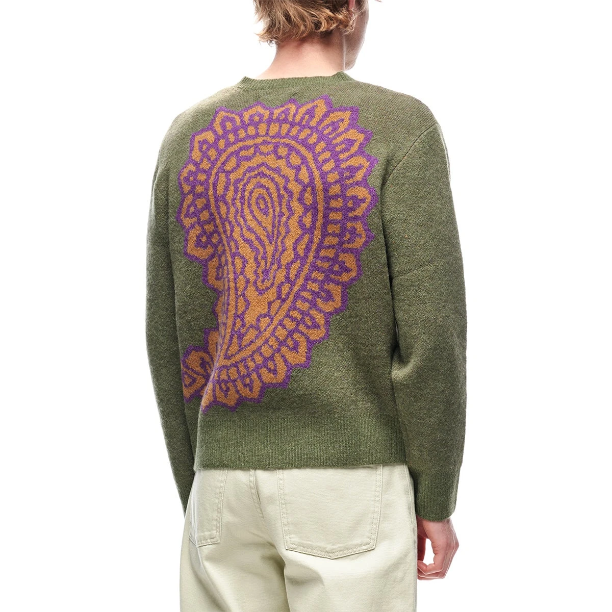 Stussy Paisley Knit Crew - Image 2