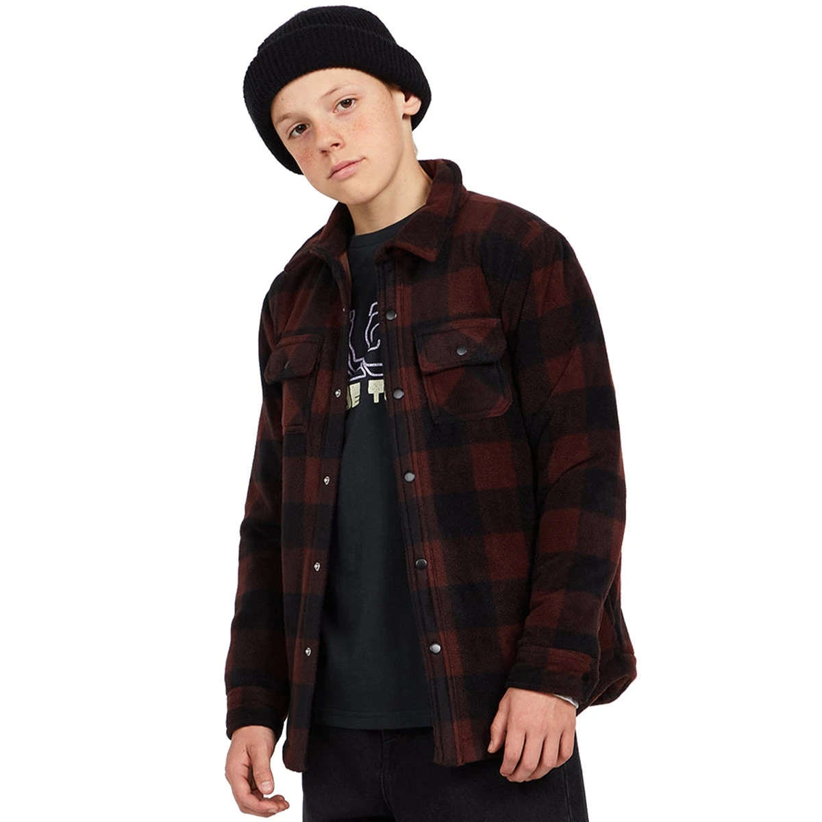 Volcom Bowered L/S Youth Fleece - Image 2