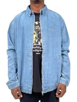 X-Large Bull Denim Harrington Jacket